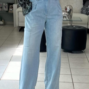 Straight Leg Cargo Pocket Pants