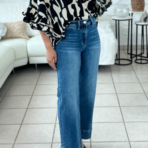 Sally High Rise Wide Jeans