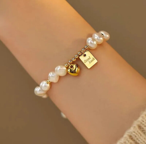 Good Luck Bracelet Pearls - Imagen 2