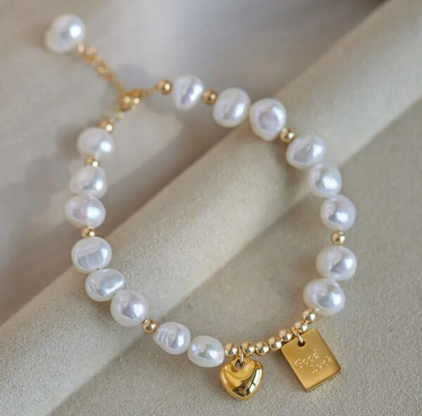 Good Luck Bracelet Pearls - Imagen 3