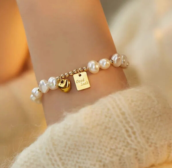 Good Luck Bracelet Pearls - Imagen 5