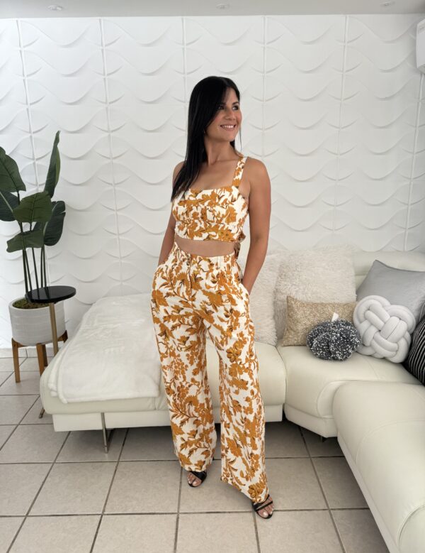 Cami Crop top & Pant Set